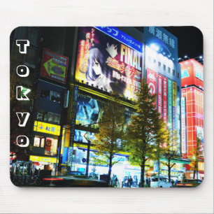 Mousepad Akihabara (cidade elétrica) em Tokyo, Japão
