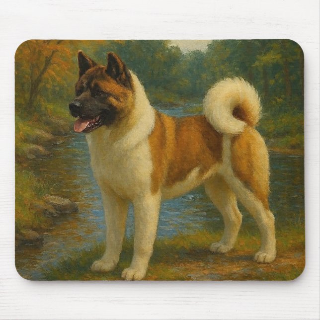 Mousepad Akita (Frente)