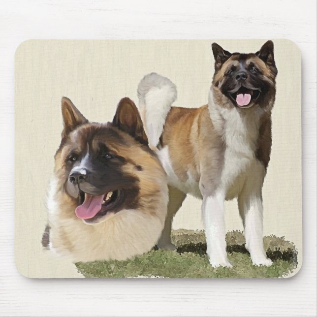 Mousepad Akita (Frente)