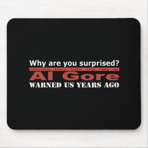 Mousepad Al Gore advertiu-nos