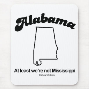 Mousepad ALABAMA - de "t-shirt e engrenagem da DIVISA do