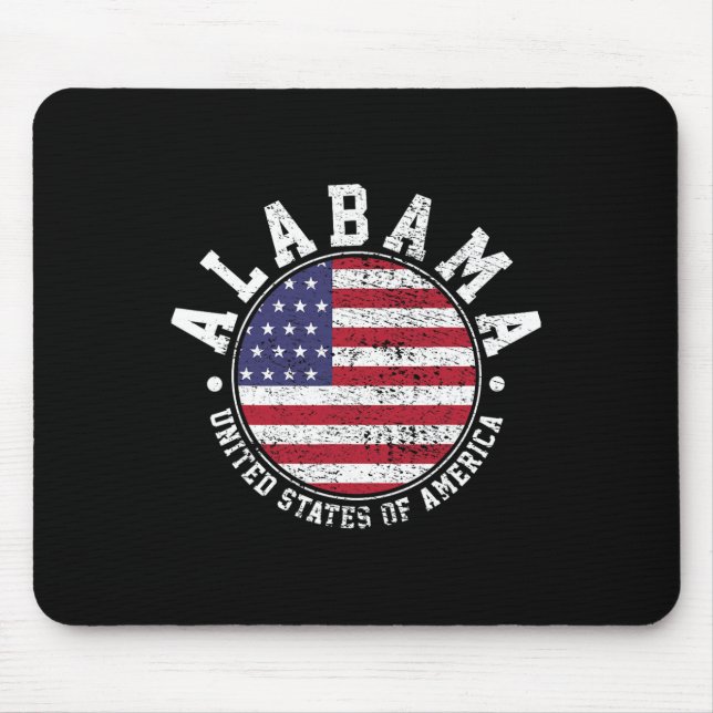 Mousepad Alabama Vintage (Frente)