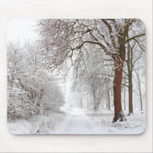Mousepad Alameda de árvores Parque de Stupinigi, Itália