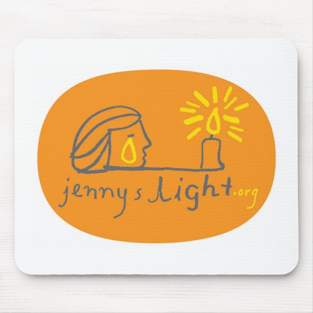 Mousepad alaranjado (Frente)