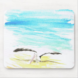 Mousepad Alas de estiramento pelicanas