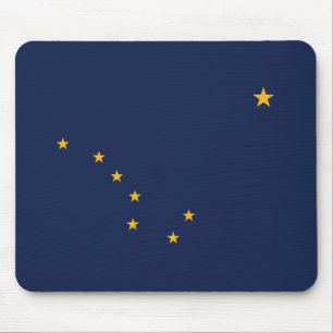 Mousepad Alasca Almofada de Mouse da Bandeira do Estado