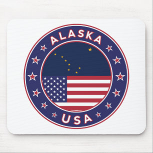 Mousepad Alasca, Estados Unidos