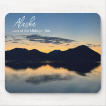 Alasca - Terra do Cartão-Postal Sun Midnight