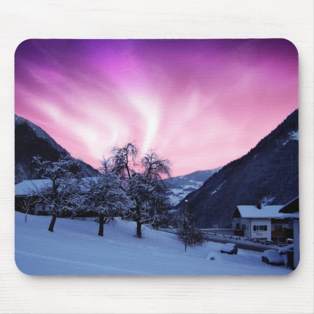 MOUSEPAD ALASKA - AURORA BOREALIS (Frente)