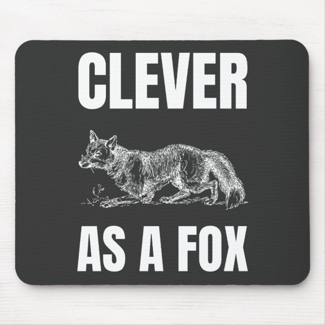 Mousepad Alavanca como uma Raposa (Frente)