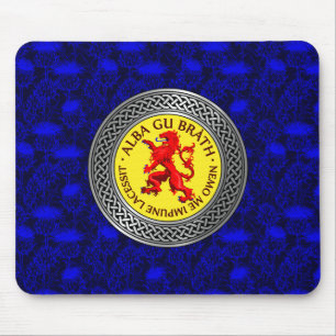 Mousepad Alba Gu Brath Leão Rampante Nó