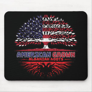 Mousepad Albânia albanesa EUA EUA EUA Estados Unidos