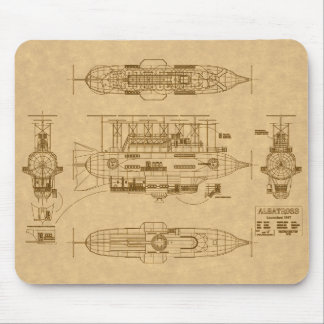 Mousepad Albatroz de Robur do "Mestre do Mundo"