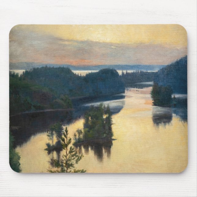 Mousepad Albert Edelsense - Kaukola Ridge em Sunset (Frente)