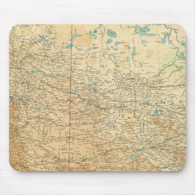Mousepad Alberta e Saskatchewan (Frente)