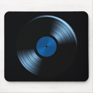 Mousepad Álbum gravado de vinil - muito retro