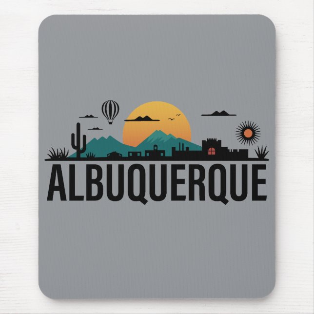 Mousepad Albuquerque Novo México (Frente)