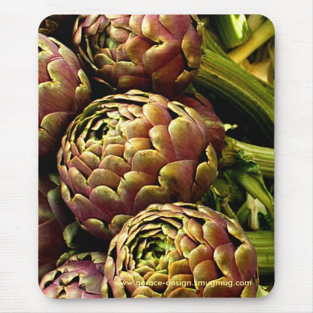 Mousepad alcachofras de roma (Frente)