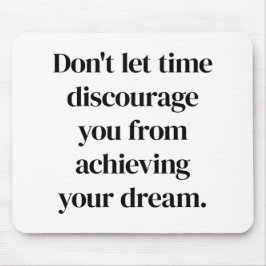 Mousepad Alcançando o seu equipamento do mouse Dream