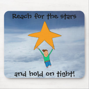 Mousepad Alcançar as estrelas...