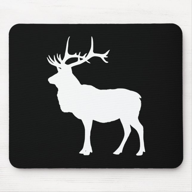 Mousepad Alce Branco (Frente)