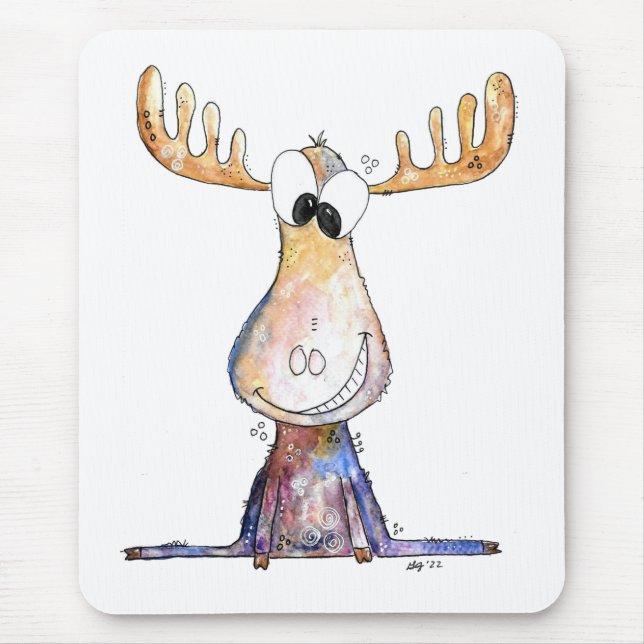 Mousepad Alce Whimsical (Frente)