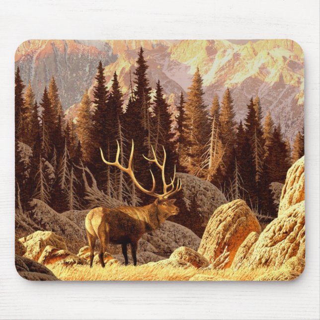 Mousepad Alces Bull (Frente)