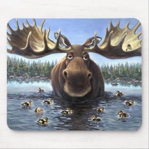 Mousepad Alces e amigos