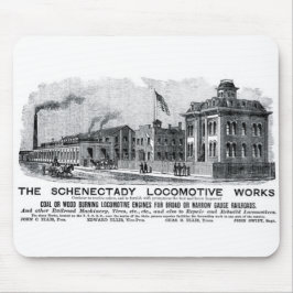 Mousepad Alco-Schenectady Locomotive Works, 1870