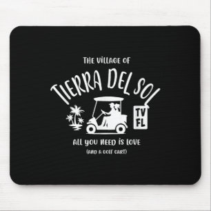 Mousepad Aldeia De Tierra Del Sol Tv Fl Golf Cart Desi
