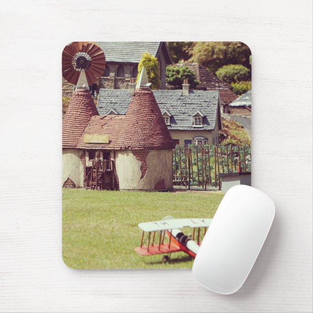 Mousepad Aldeia Modelo Francesa Antiga (Com mouse)