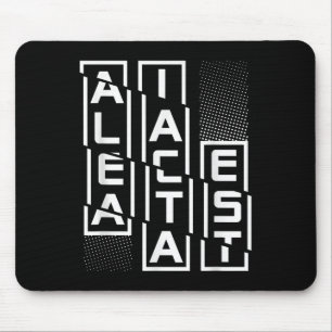Mousepad Alea Iacta Est Latim - Motivação Da Língua De Fras