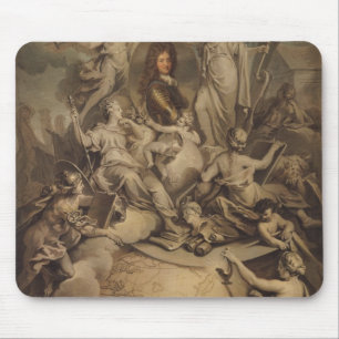 Mousepad Alegoria do duque de Philippe II de Orleans, 1718