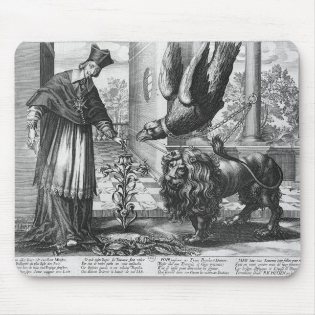 Mousepad Alegoria em louvor de Cardeal Richelieu (Frente)