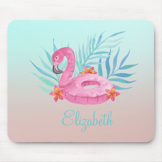 Mousepad Alegre Porta-copos de Vidro Folhas de Palmeira Fla (Frente)
