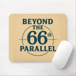 Mousepad Além da 66ª Aventura do Círculo Ártico Paralelo