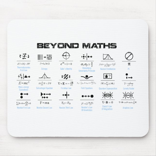 Mousepad Além da Matemática (Frente)