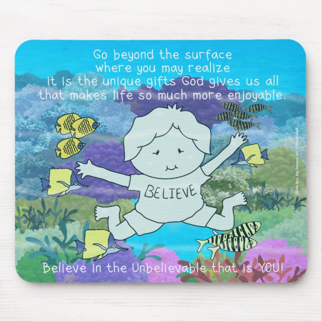 Mousepad Além da superfície (Frente)