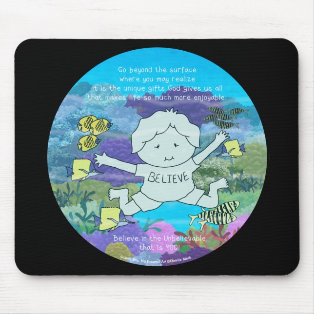 Mousepad Além da superfície (Frente)