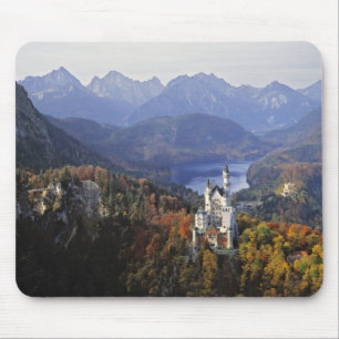 Mousepad Alemanha, Baviera, Castelo de Neuschwanstein. Rei