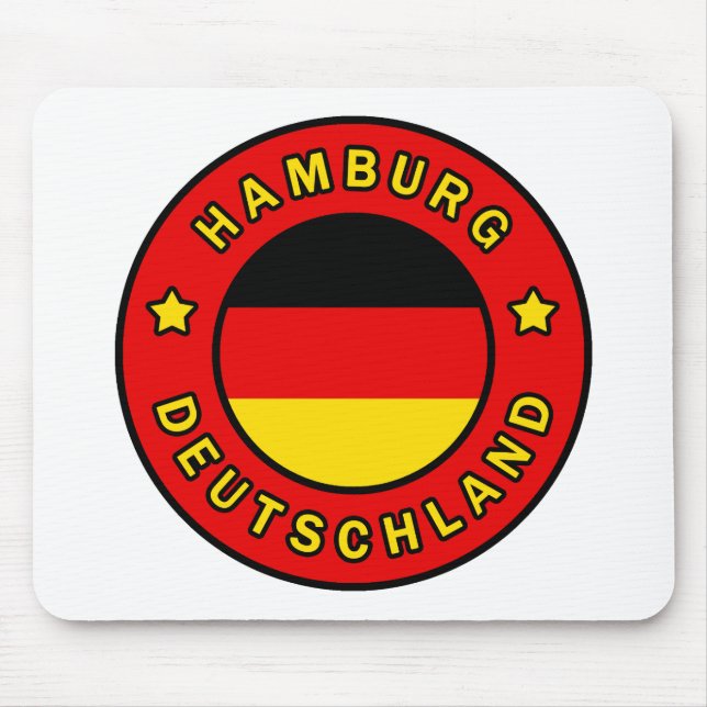 Mousepad Alemanha de Hamburgo (Frente)
