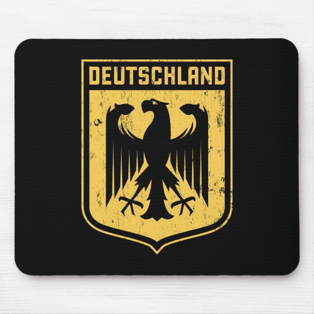 Mousepad Alemanha Eagle - brasão alemão (Frente)