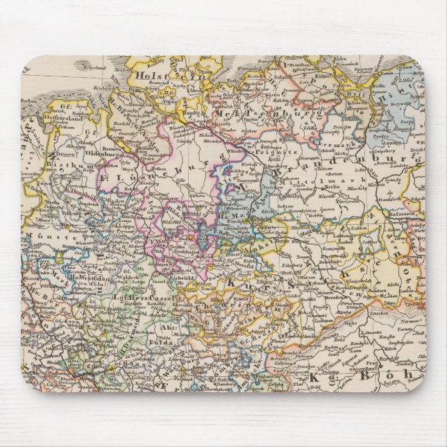 Mousepad Alemanha na época da guerra de 30 anos (Frente)