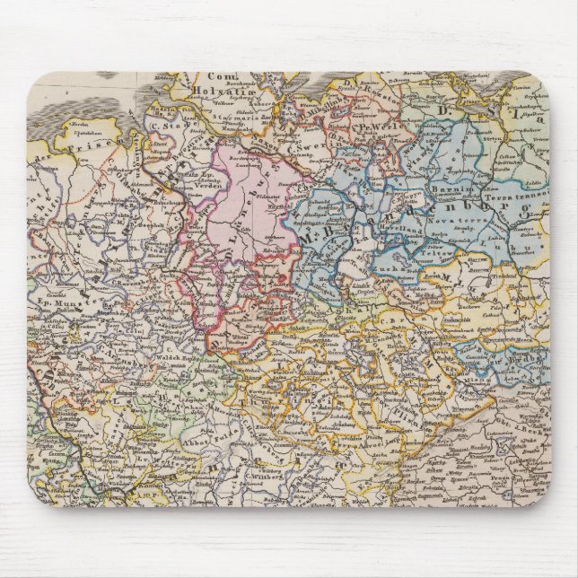 Mousepad Alemanha sob o título Hohenstaufen e até 1275 (Frente)