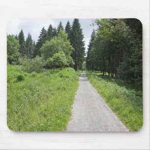 Mousepad Alemanha, Thuringia, trajeto na floresta