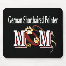 Mousepad alemão ponteiro abreviado presentes mães