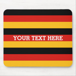 Mousepad ALEMÃS FLAG COLORS + texto