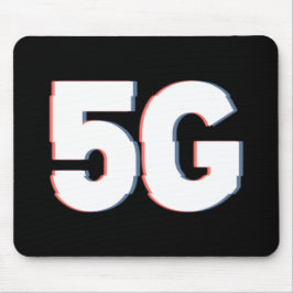 Mousepad Alerta de Realidade Distorcida para Perigo 5G