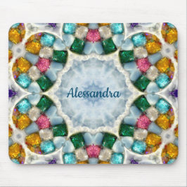 Mousepad ALESSANDRA ~Pedra Gem ~ Personalizada