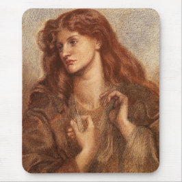 Mousepad Alexa Wilding (Jovem Elegante Com Cabelo Vermelho)